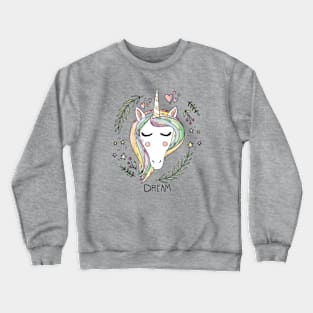 Unicorn dream shirt Crewneck Sweatshirt